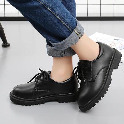 Jungen Lederschuhe mit weicher Sohle für Frühling & Herbst 2025 - Koreanischer & Britischer Stil für Schüler