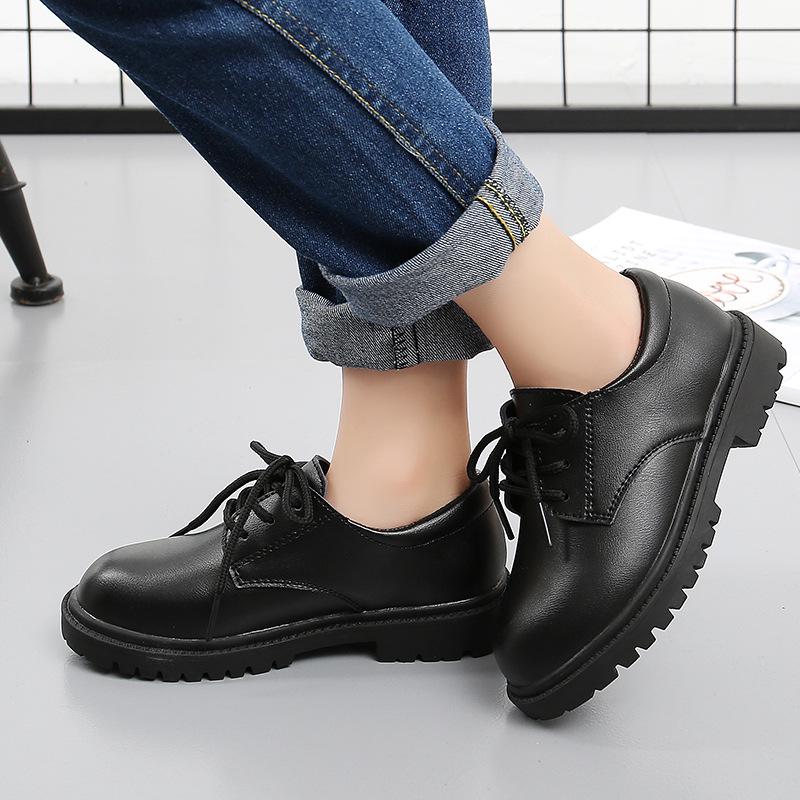 Boy's Soft Sole Leather Shoes for Spring & Autumn 2025 - Korean & British Style for Students