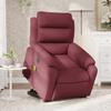 Vidaxl Lift-Up Massage Chair, Electric, Reclining, Red