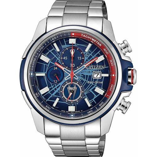 

Citizen Men s Silver Watch Spider-Man Model CA0429-53W with Original Box