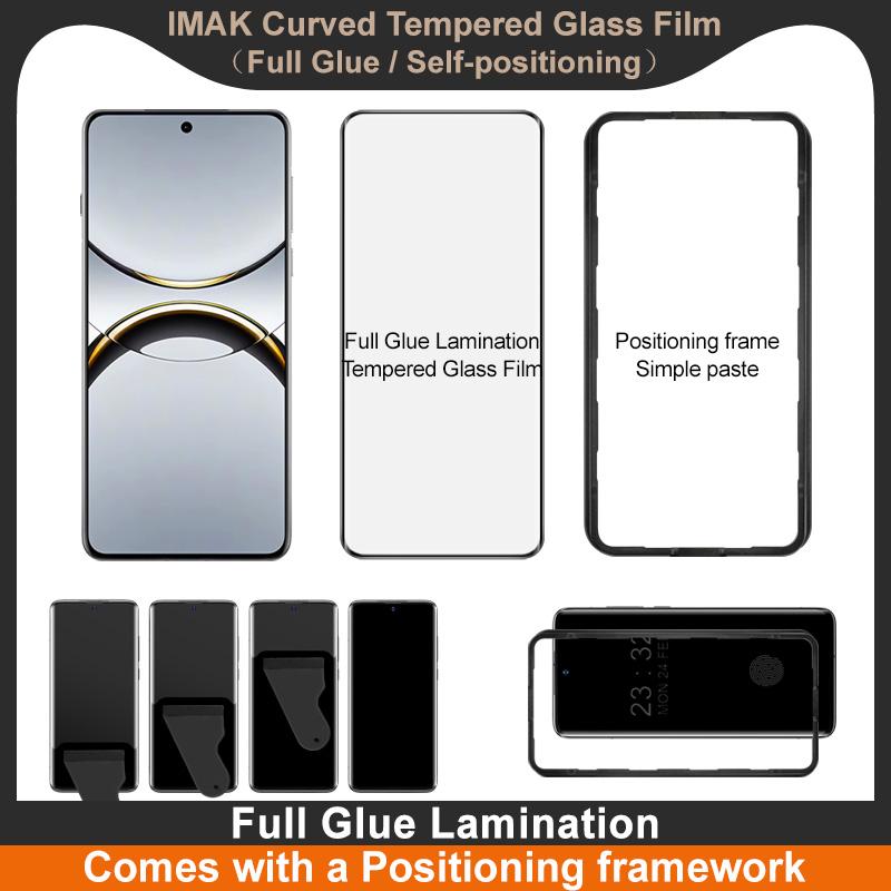 For OPPO Find X8 Pro 5G Glass IMAK 3D Curved Full Screen Tempered Glass Film