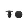 Clip/Rivet/Fastener Push Type Door Trim Black 4.5mm Hole 30pcs