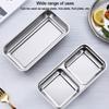 Stainless Steel Fresh-keeping Bento Box Compact On Go Snacking 304 Stainless Steel Fresh-keeping Box
