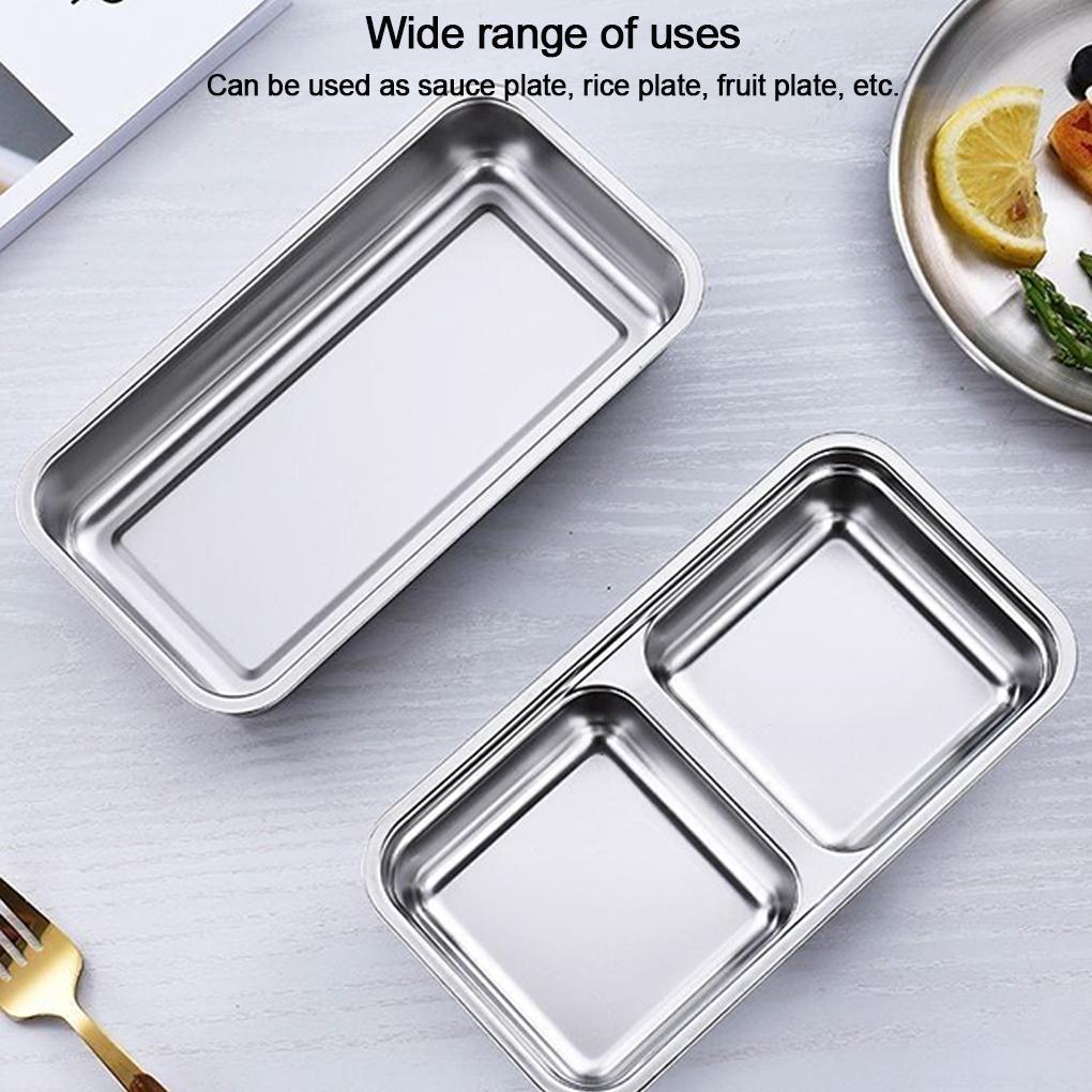 Stainless Steel Fresh-keeping Bento Box Compact On Go Snacking 304 Stainless Steel Fresh-keeping Box