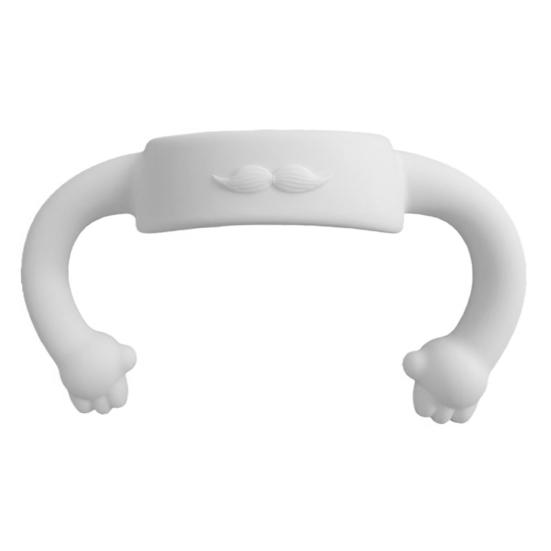 Baby Bottle Silicone Handle Soft Grip Breastfeeding Bottle Handle Attachment Flexible Bottle Accessory for Newborns