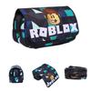 3d New Virtual World Roblox Dual-layer Pencil Case For Elementary And Middle School Students