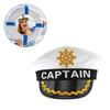 Bachelorettes Party Captain Hat Pilot Hat Sailor Hat Adult Cosplay Costume Hat