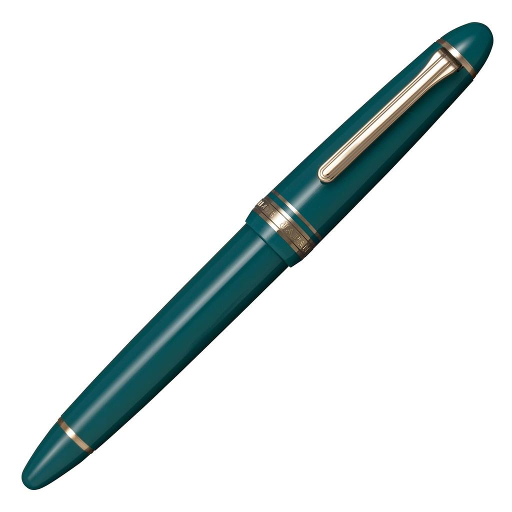 SAILOR Profit Casual L Stable Gold Trim Fountain Pen Clear Green Japanese Fine Nib 11-0825-260