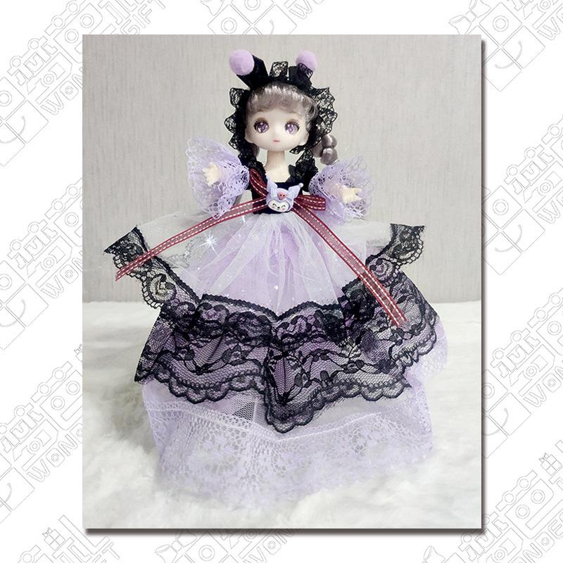 26 cm Zpívající, rotující a tančící panenka princezna Barbie s hudbou a světly – dětská hračka.