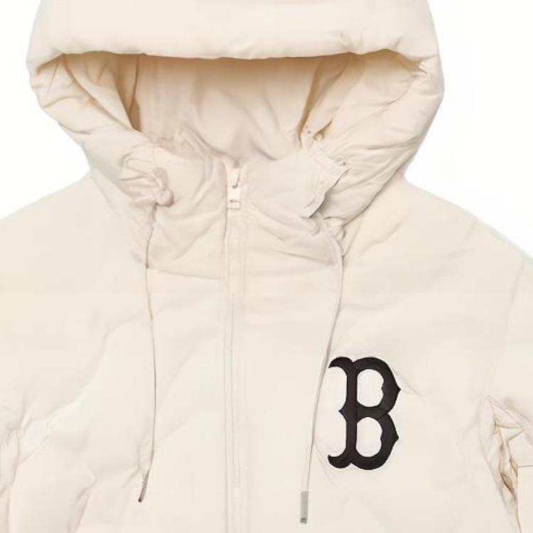 New MLB Boston Red Sox Puffer Jackets Unisex White 3APDM0126-43CRS