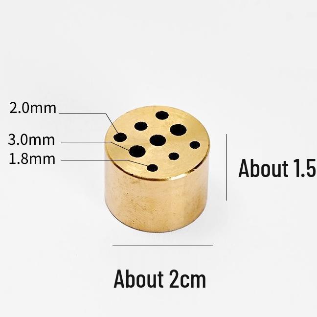 Lotus Alloy Multi-Hole Incense Holder and Burner for Aromatherapy