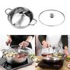 Mandarin Duck Pot Divided Pan Soup Cookware Kitchen Supplies, Shabu Divider