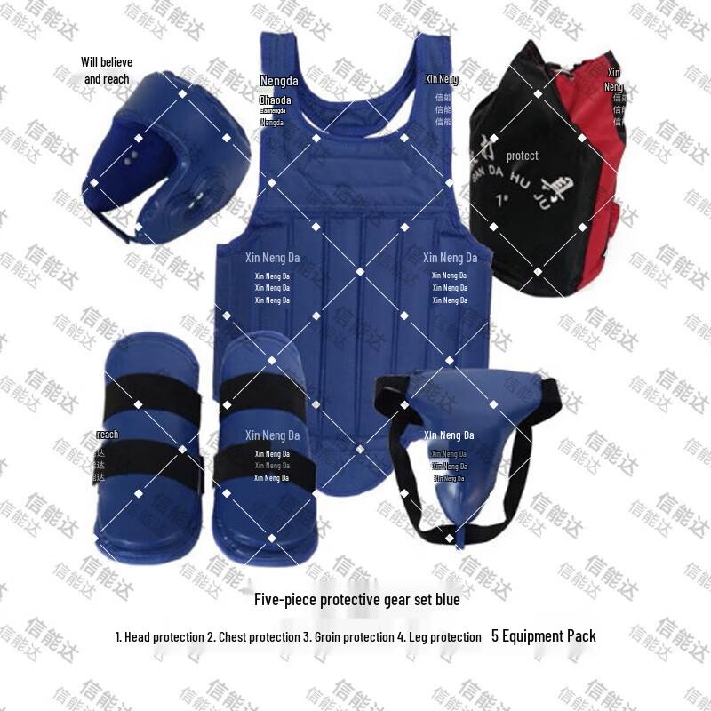 Xinnengda Type 98 Sanda Boxing Combat Training Protective Gear Set