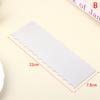 Stainless Steel Cake Scraper Double Sided Patterned Stripe Edge Cake Decorating Comb Smoother Scraper Pastry Cutter