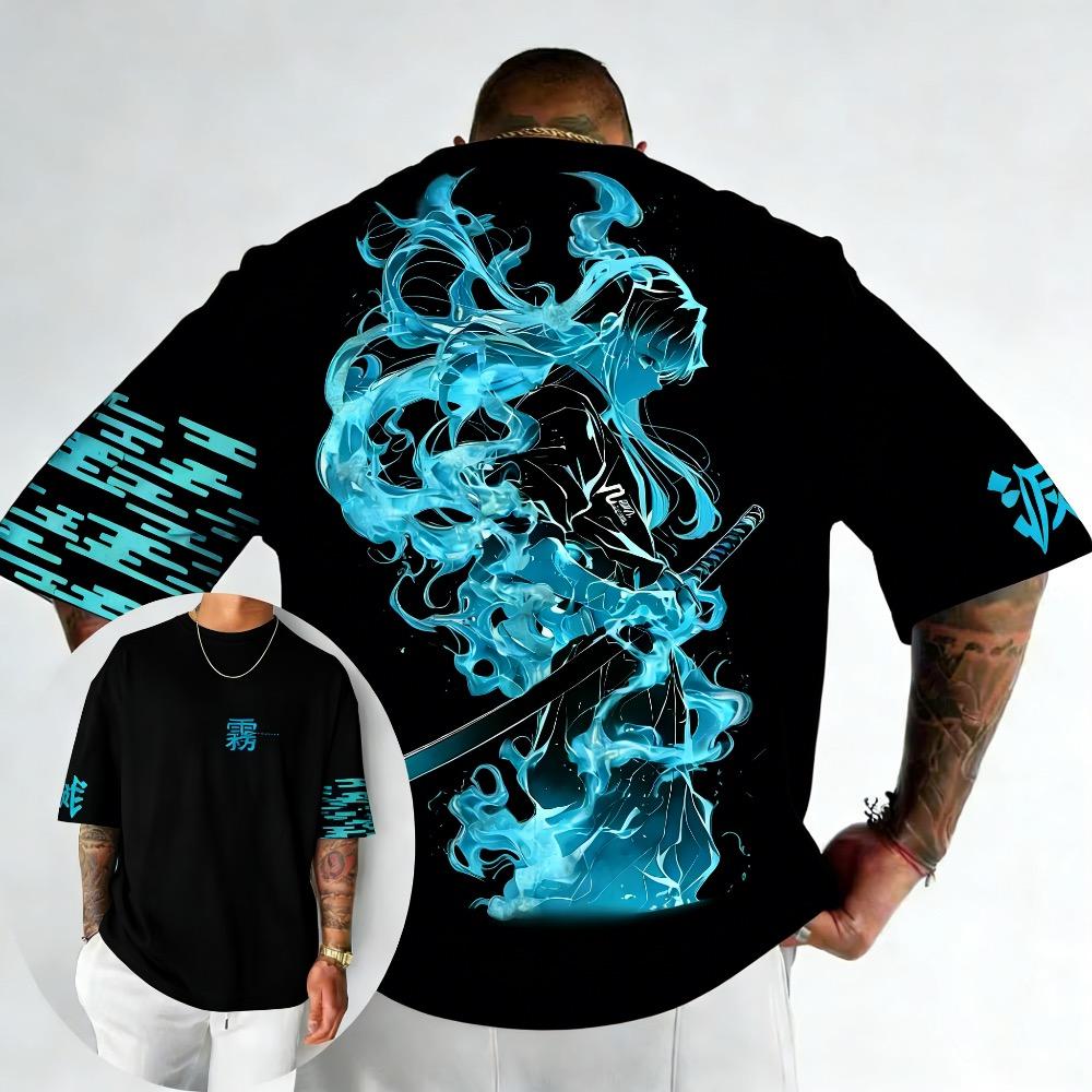 Killer anime printed men s and women s T-shirts 2XS