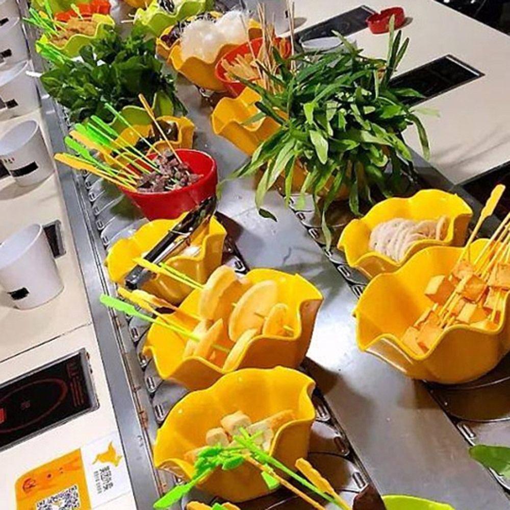 100Pcs 18cm BBQ Skewer Universal Fruit Stick Barbecue Skewers  For Grill, Hot Pot & Baking