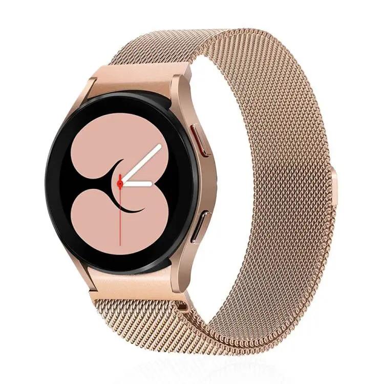 Metal strap For Samsung Galaxy watch 7/6/5/4 44mm 40mm Magnetic Bracelet Wristband Correa Galaxy Watch 6 Classic 46mm 47mm Belt