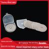 Leather & Rubber Cutting Tool Set: Rotary Cutter, Taper Ruler, Trapezoidal Ruler, and Cutting Mat