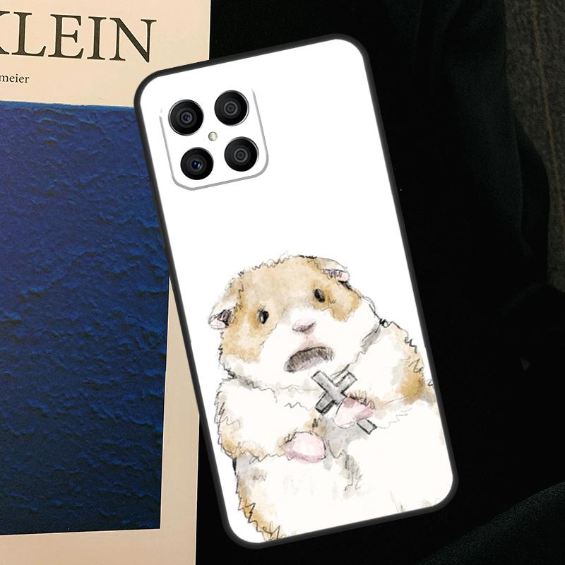 Hamster Art Case For Honor 200 Pro X9b X9a X8b X8a X8 X9 X9c 50 70 90 Lite Honor Magic 7 5 6 Pro Cover