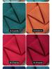 All-Polyester Solid Color Linen-Like Sofa Fabric with Soft Bag Process - Composite Flocking Fine Linen Canvas