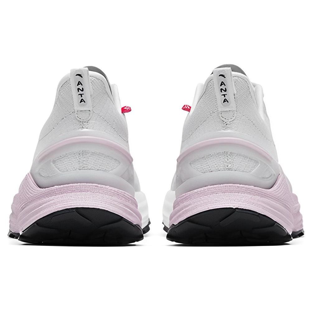 Anta 3.0 Nitrogen Technology Non-Slip Wear-Resistant Breathable Low-Top Running Shoes Women sneaker Gray Pink 122315580-1