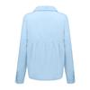 Nowe letnie damskie bluzki w jednolitym kolorze z klapą na guziki Casual luźna z długim rękawem lniany Top bluzki damskie biały top Blusas Mujer