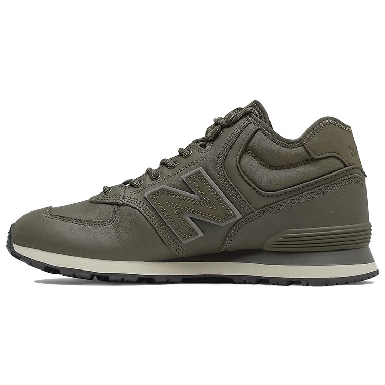 New Balance 574 Series Casual Mid-Top Běžecké boty Dámské tenisky Olivově zelená MH574BG1