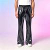 Men's Sequined Bell Bottom Pants for Stage Performance and Casual Wear Spring and Fall