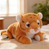Hochwertige Kuschel-Tiger-Stofftiere Gefüllte lebensechte Tierpuppe Kuschelig Gemütlich Liegende Tigerpuppe Süßer Kinderbegleiter