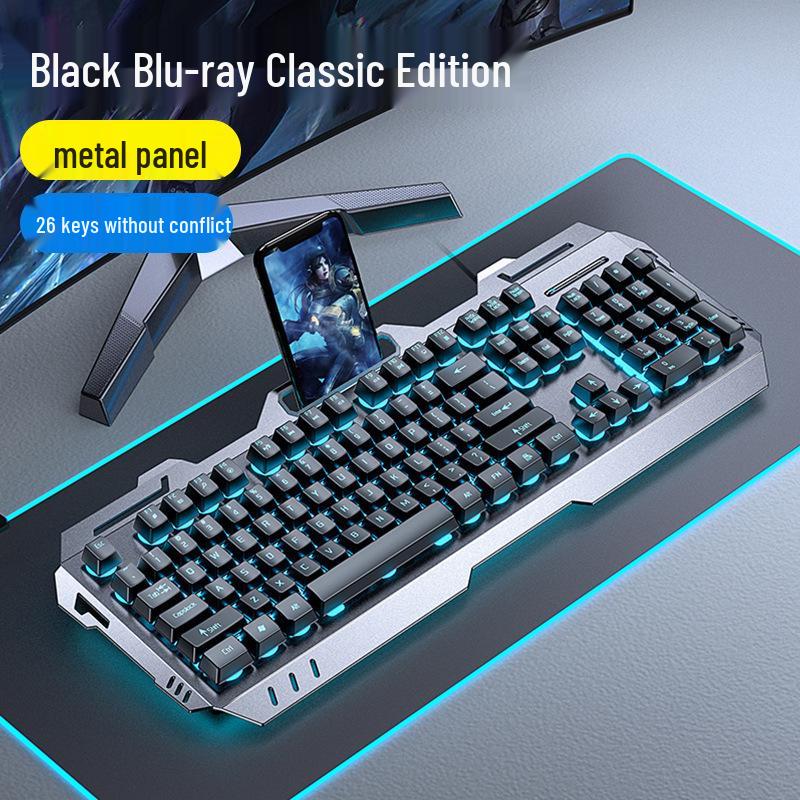 Pioneer GX80 Wired Gaming Set: Mechanical Feel Keyboard, Mouse & Headset for Office & E-sports.