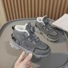 2023 Winter Children's High-Top Snow Boots with Rotating Buttons and Added Velvet Warmth