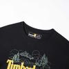 Timberland Casual Breathable Round Neck Short Sleeve T-Shirt Men Tops Black A6B8V-001