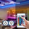 Led Strip Lights For Room Dimmable RGB LED Tape Lights Smart Remote Control 24Key Rgb Led Ribbon Strip 12V Mini RGB Controler