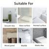 81pcs Clear Transparent Silicone-Like Door Stopper Bumps - Heavy-Duty Cabinet & Furniture Protectors, Wall-Mounted