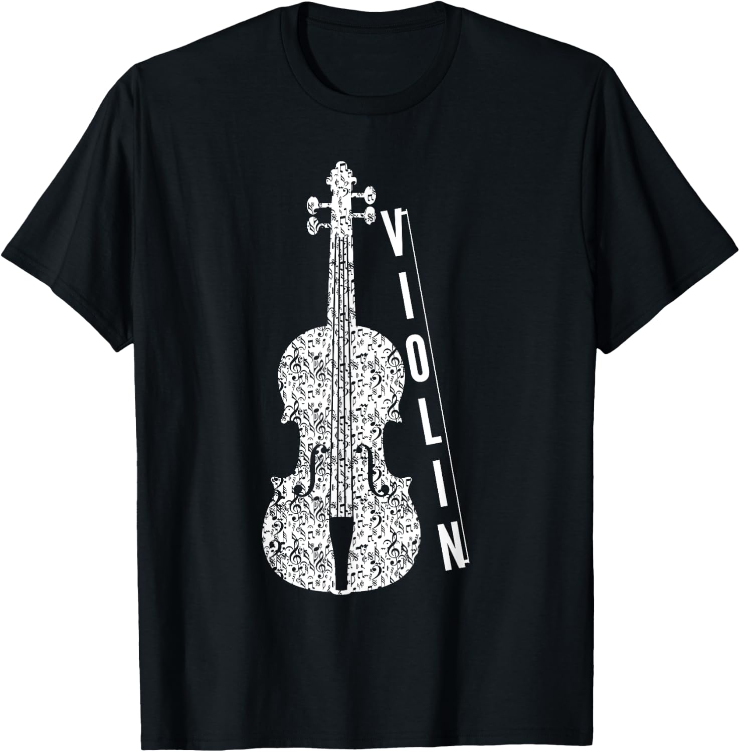 Vintage Violin Artwork Musician Birthday T-Shirt Unisex T-Shirt XXXL