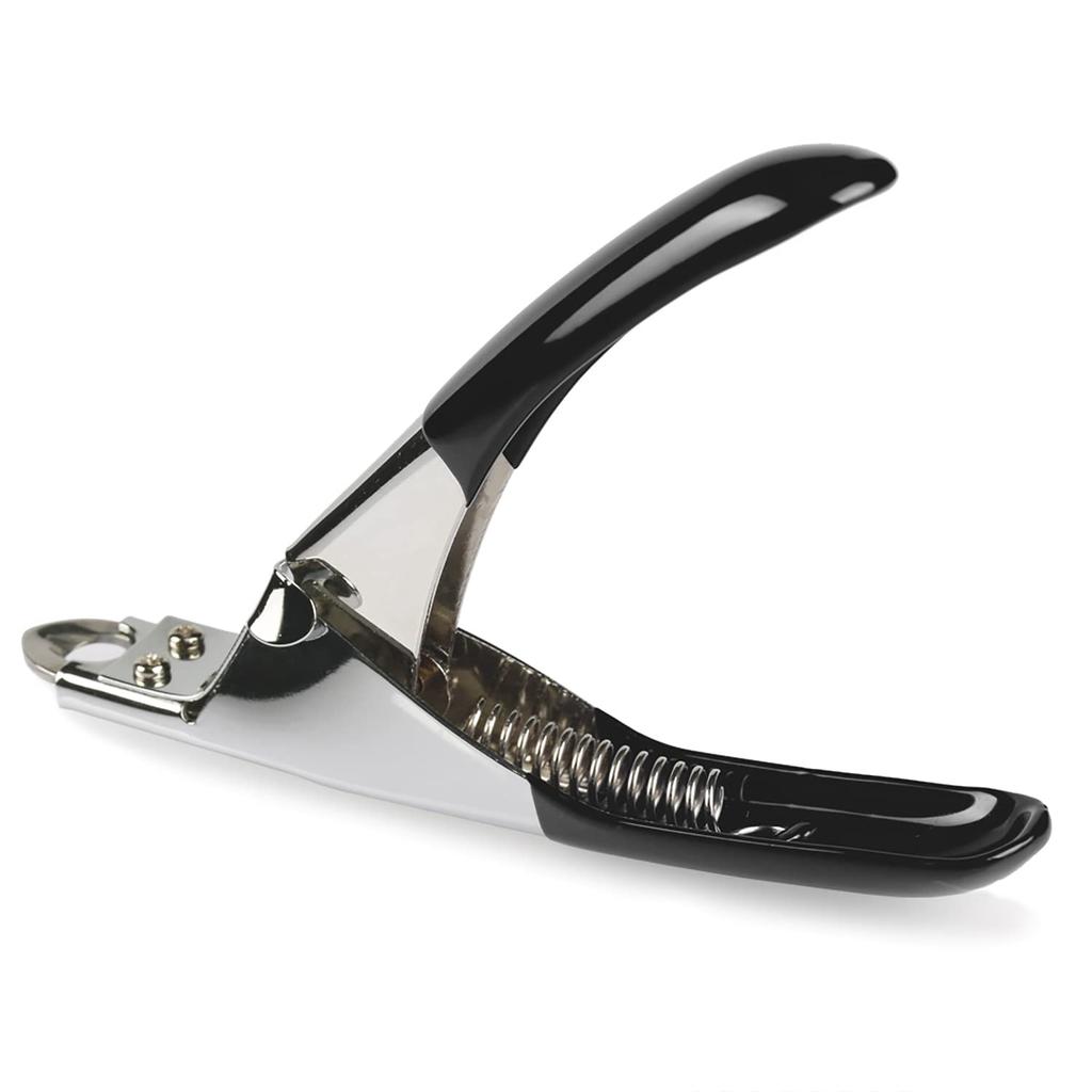 WeinaBingo Pet Nail Guillotine Type Trimmer for Cats and Dogs Clippers, (Black)