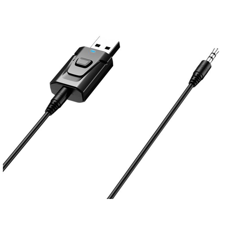 Bluetooth 5.0 Audio Transmitter & Receiver for TV, Computer, Speaker, Car - Multi-Device Adapter