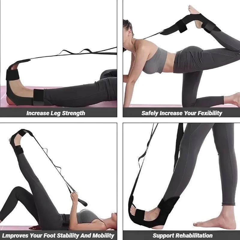 Yoga Stretching Bands Relieve Leg and Foot Tension, Yoga, Pilates, and Rehabilitation Training Leg and Foot Stretching Bands