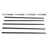5x Carbon Fiber Strips High Strength Wear Resistance Carbon Fiber Rods for Model Aircraft RC Planes Radio Controlled Vehicles