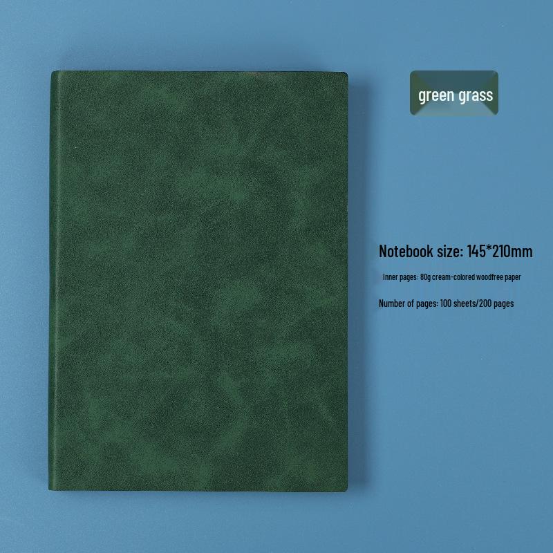 Chinese Style A5 Sheepskin Notebook Gift Set with Custom Logo