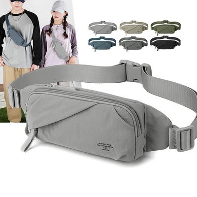 Marsupio con Tasche Multiple Leggero per Corsa e Attività all'Aperto per Uomo e Donna