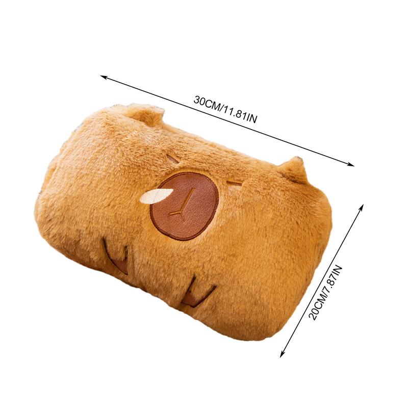 Plush Capybara Hand Warmer Plush Capybara Stuffed Toy Portable Plush Hand Warmer Suitable for Children's Birthday