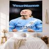 Haaland Custom Your Name Wall Decor Tapestry Art For Pet Memorial Birthdaywedding Party Backdrop Family Gift