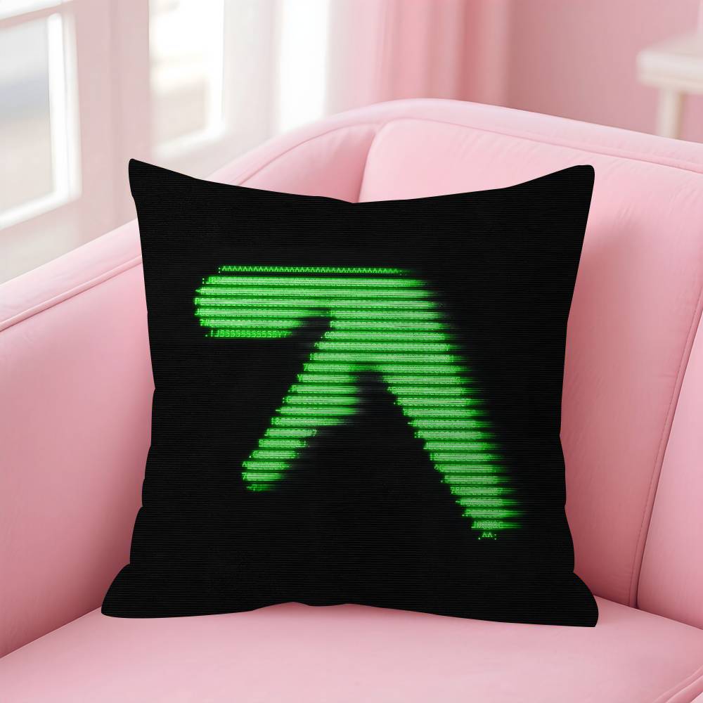 Classic A-Aphex T-Twin Musician Maple Design Cushion Cover Happy Autumn Harvest Decor Holiday Decorati Pillow Cover