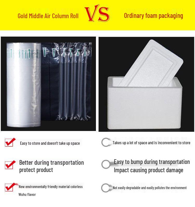 Inflatable Air Column Bag - Shockproof, Anti-Fall & Explosion-Resistant Cushion for Secure Packaging & Transportation