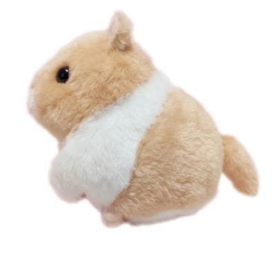 Kid Cute Simulation Hamster Stuffed Doll Plush Toy Key Chain Pendant