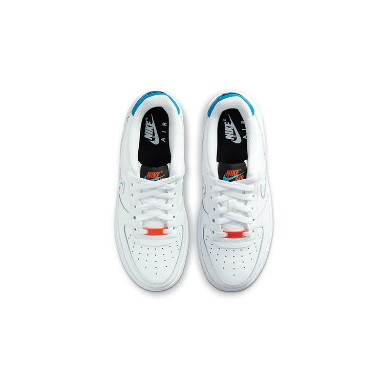 New Nike Air Force 1 Low Multicolor Swooshes GS DM7597-100