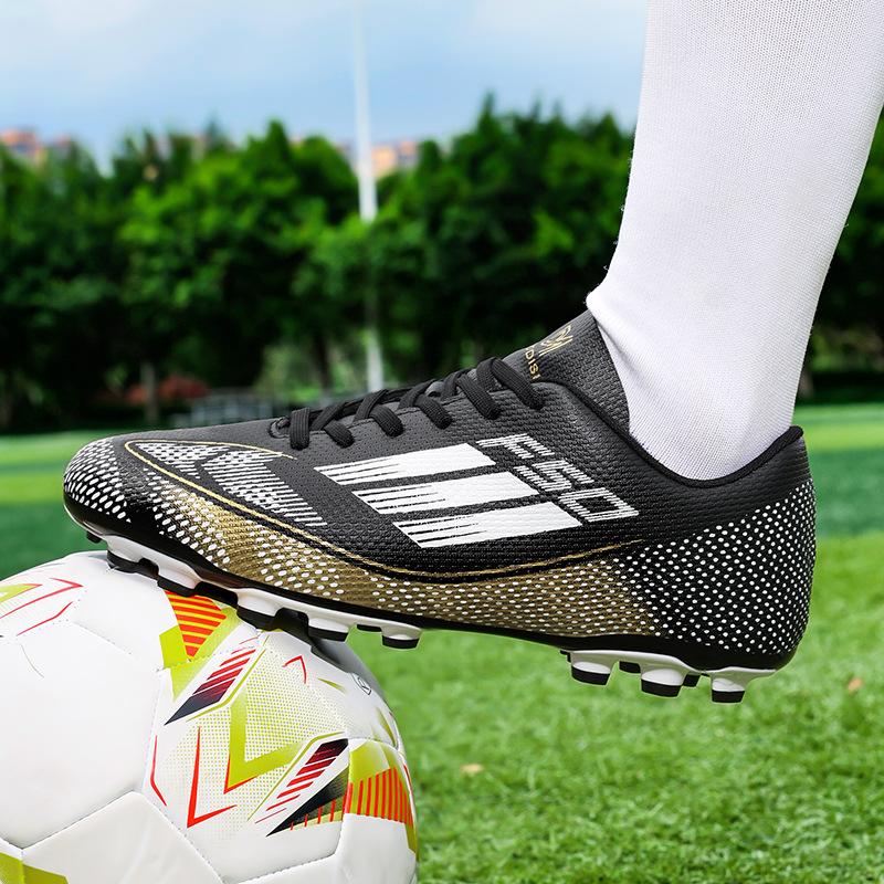 Dziecięce buty piłkarskie Chłopcy Dorośli Jesień Miękkie podeszwy Trampki Nastolatki Uczniowie Szkół Podstawowych Połamane Korki Trening na Trawniku Punkt