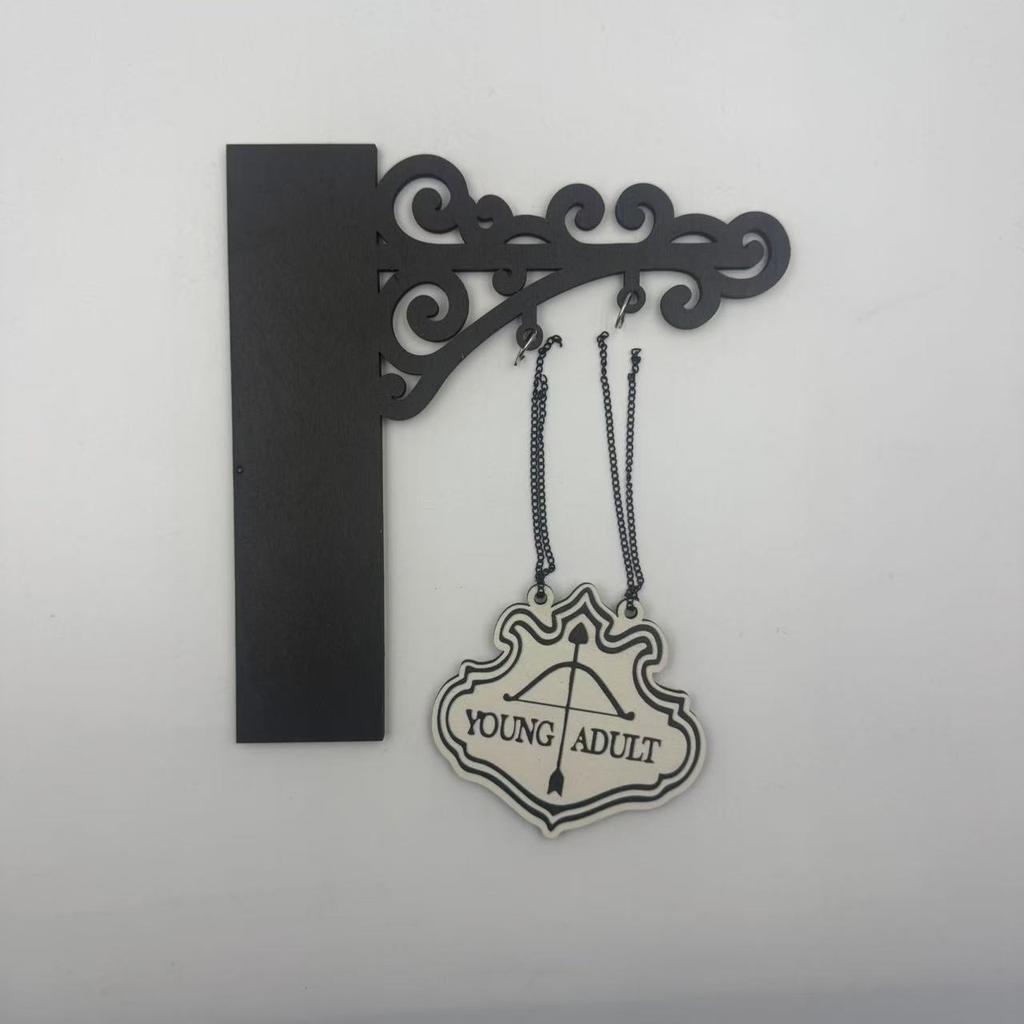 Book Decor, Literary Hangable Sign Readers, Creative Reading Accessories for Enthusiasts, Wall Art Decoration, Home Display