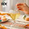 Stilvolles Party-Trinkgeschirr Herzförmiges Cocktailglas, 220ml Klares Weinglas mit Strohhalm, Elegante Strohhalm-Kaltgetränkebecher, für Cocktails Saft Milchshakes